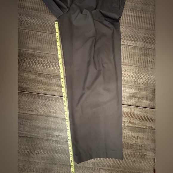 NWT Zara Dark Brown Dress Pants Wide Leg - Picture 7 of 11